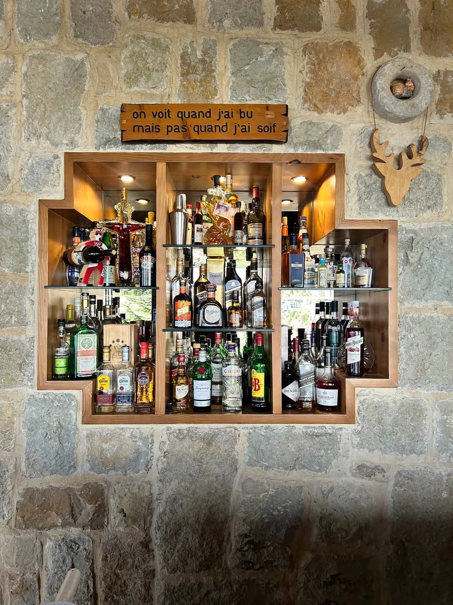 Drinks on the bar